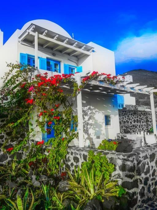 Blue4U Apartment Imerovigli  Bagian luar foto
