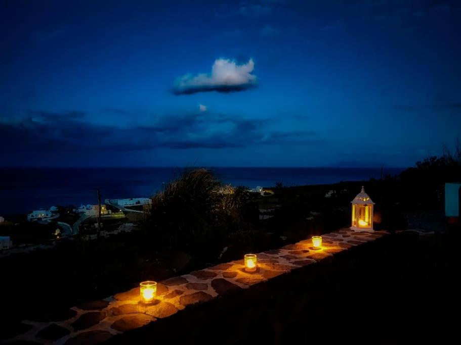 Blue4U Apartment Imerovigli  Bagian luar foto